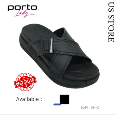 Sandal Wanita Porto Lady GLM-1 Hitam