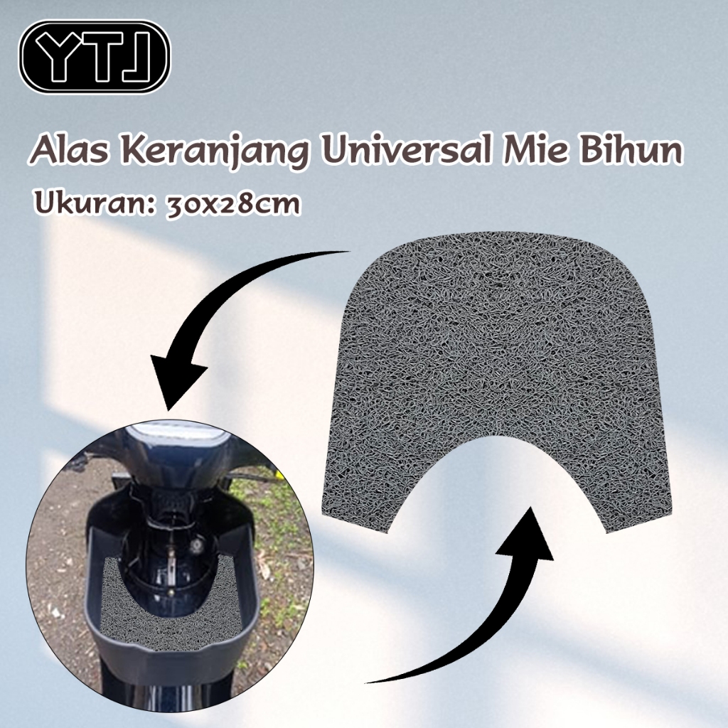 YOUTEJIA Alas Keranjang Sepeda Listrik/Motor Listrik Universal astrea/ F1zr fizr/ satria, /jupiter u