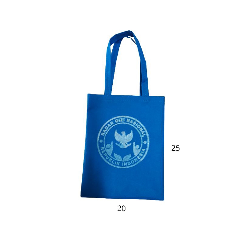 

Tas Spunbond Oval Uk 20x25 Goodybag /Tas Hajatan/ 75 Gsm Polos dengan tali,Di jahit bukan di pres jadi lebih kuat