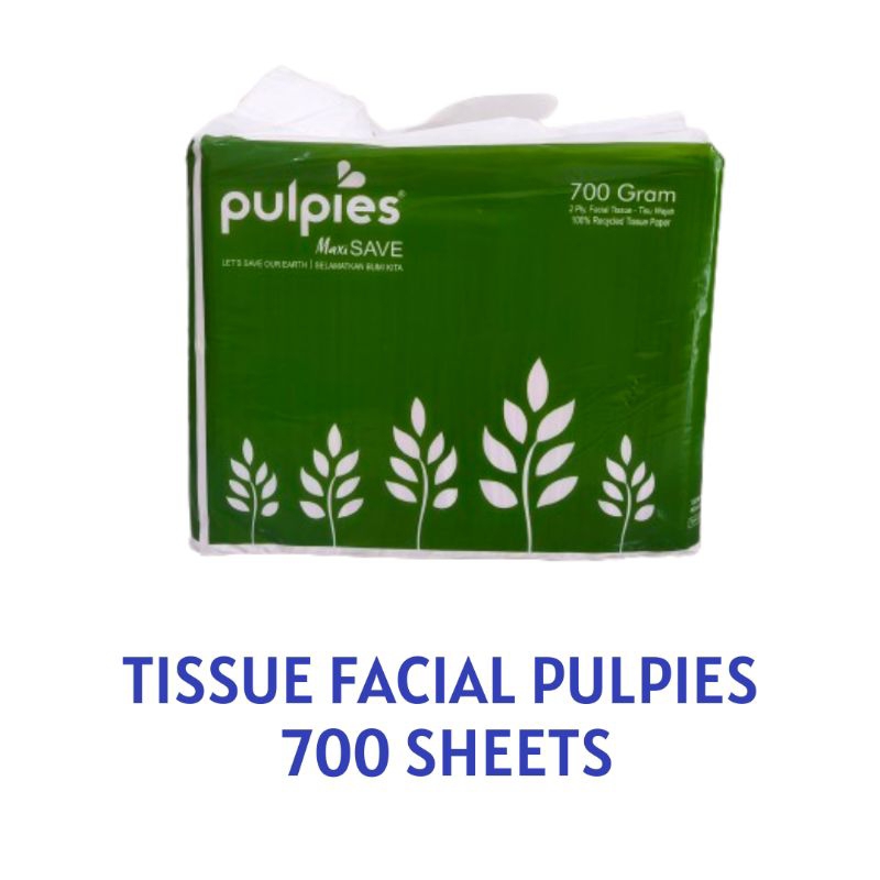 Tissue Facial Pulpies 700 gr/tisu wajah/tissu muka