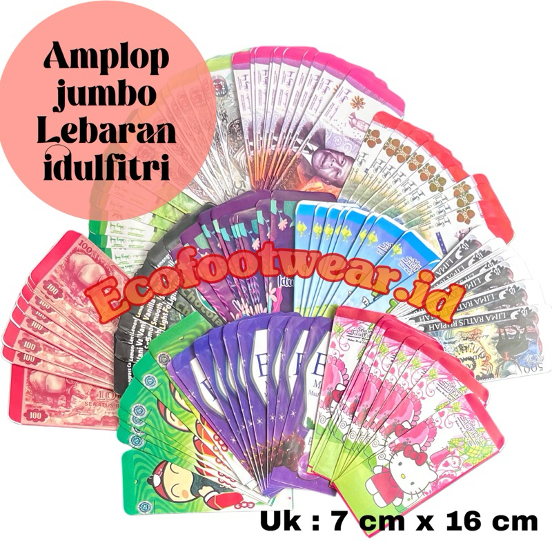 

Amplop Lebaran idul Fitri ukuran jumbo tanpa lipat amplop thr 2025 Ecofootwear.id