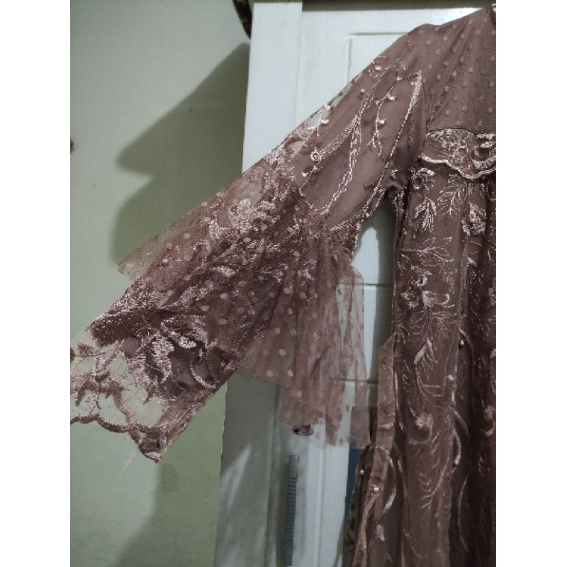 preloved Dress brukat Dress kondangan