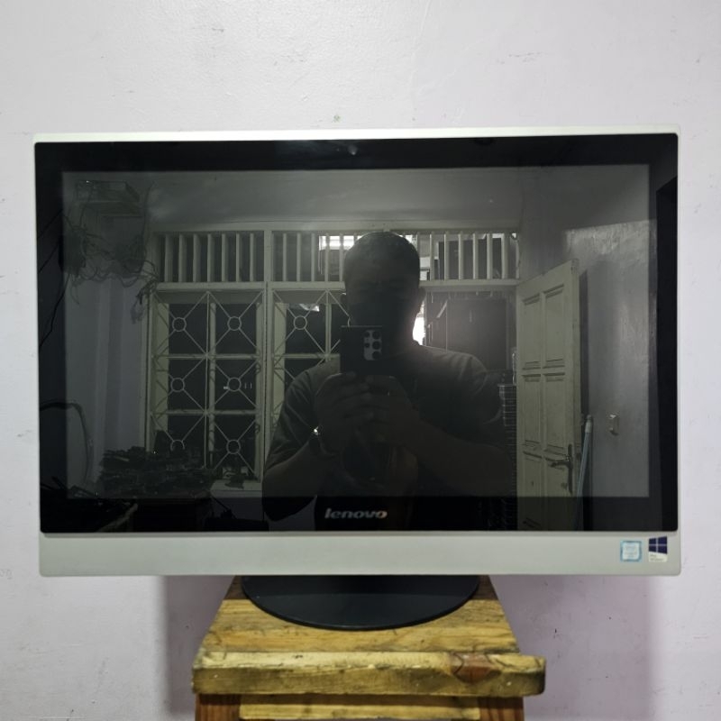PC AIO LENOVO S500Z CORE I5 6200U RAM 16GB SSD 240GB DVD WIFI CAMERA LAYAR 24 INCH MURAH BANGET