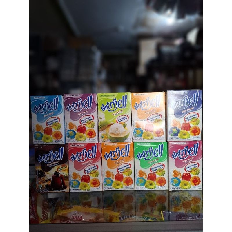 

Nutrijell box Rasa Strawberry Mangga Plain Murah