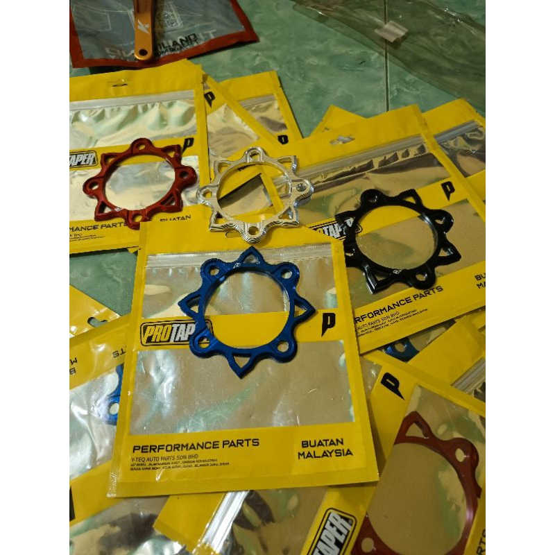 COVER SPORKET SPROCKET CNC YAMAHA HONDA 4 LOBANG MX NEW/OLD, JUPITER, SUPRA, Y125, dll...