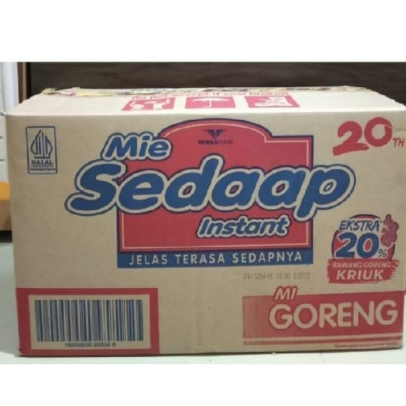 

mie sedap goreng 1 karton