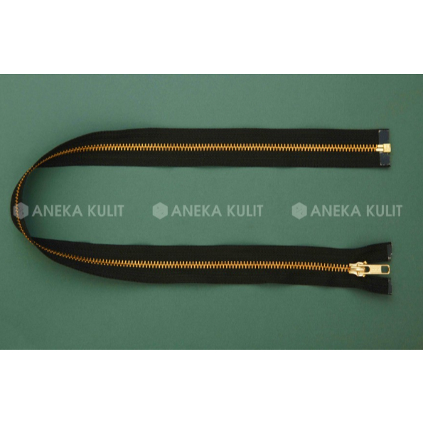 Rit Ykk Logam Nomer lima Daun Hitam (580) Gigi Gold (dua Arah)