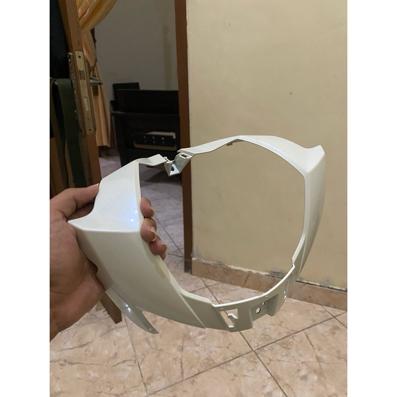 Cover Batok Mx King V2 Putih Original