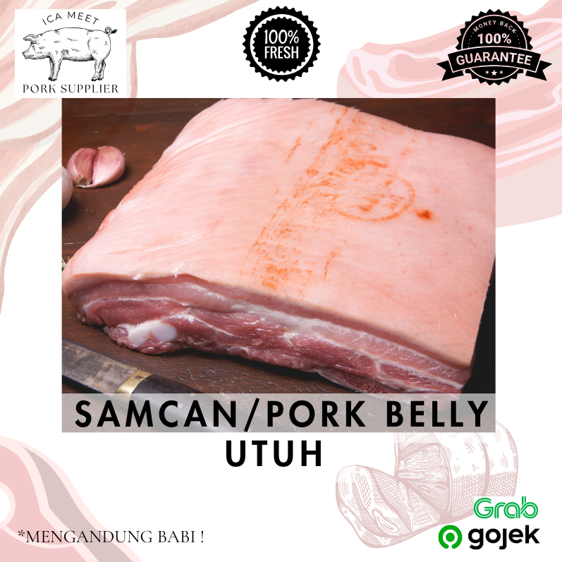 

DAGING BABI BAGIAN BELLY/SAMCAN 1 KG