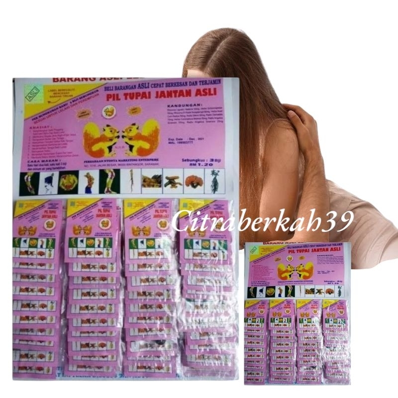 Pil Tupai Jantan Original