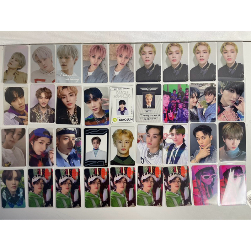 READY OFFICIAL Pc photocard NCT WayV jaemin jeno mark haechan renjun chenle jisung taeyong doyoung j