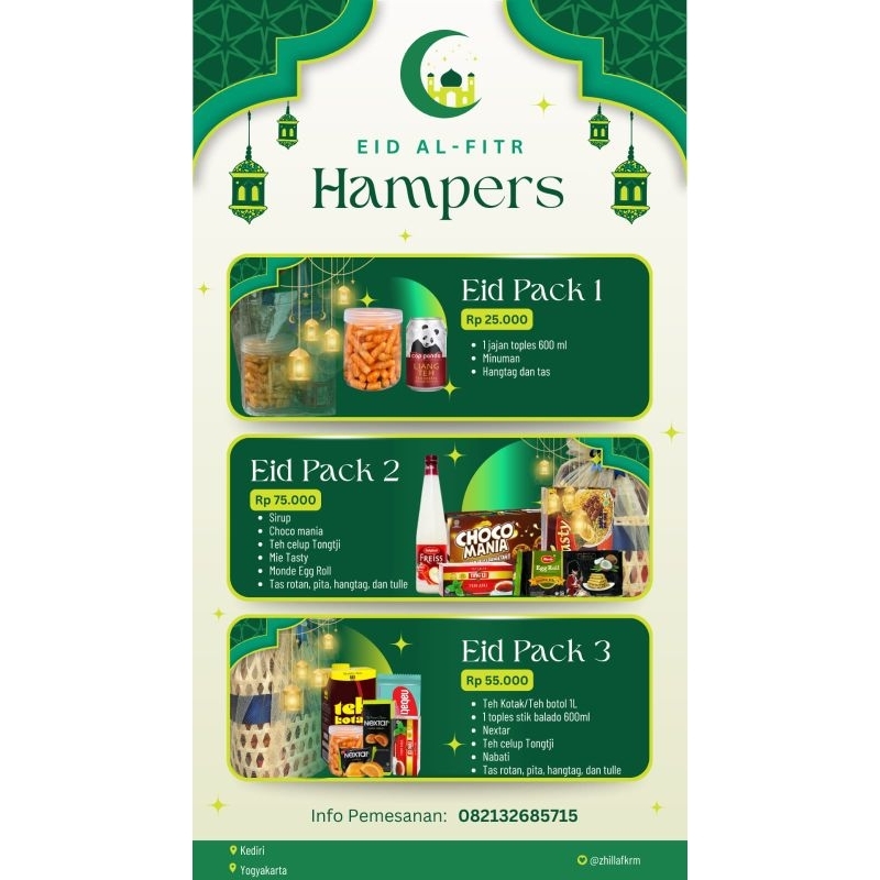 

Hampers Lebaran Murah Mulai 25K – Hadiah Manis untuk Lebaran Anda!