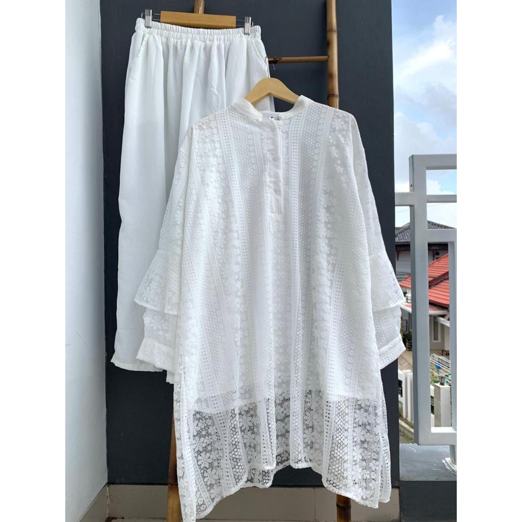 Deva oneset brokat jumbo setelan jumbo set brokat