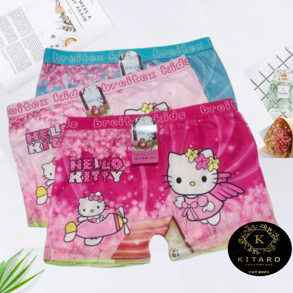 ( 6 - 12 Pcs ) Boxer Anak Cewek Aneka Motif / CD Boxer Anak / Boxer Anak Murah