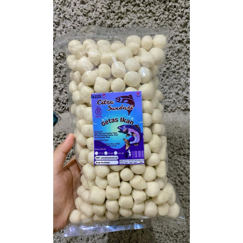 

GETAS BULAT IKAN KHAS BANGKA 250gram