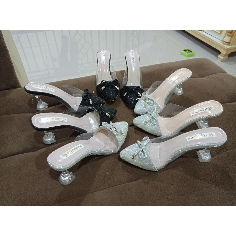 Sndal Kerja Kantor Heels Elegant Mewah Heils Remaja Murah Pesta Elegan Premium Sandal Murah Heghhils