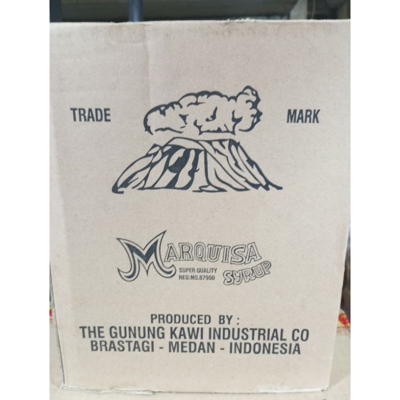 

sirup markisa gk blek lebel 1 dus isi 6 botol 630ml