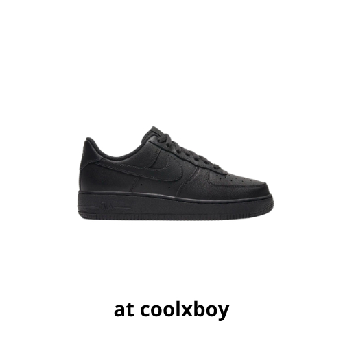 Nke Air F0rce 1 Tripple Black / Nike Original / Sneakers Original / 100% BNIB