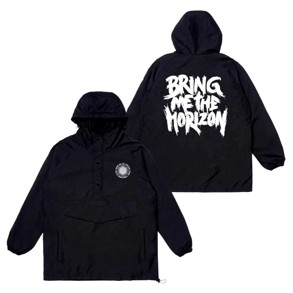Arsic clothing jacket cougle Band bring me the horizon jacket parasut waterproof pria wanita