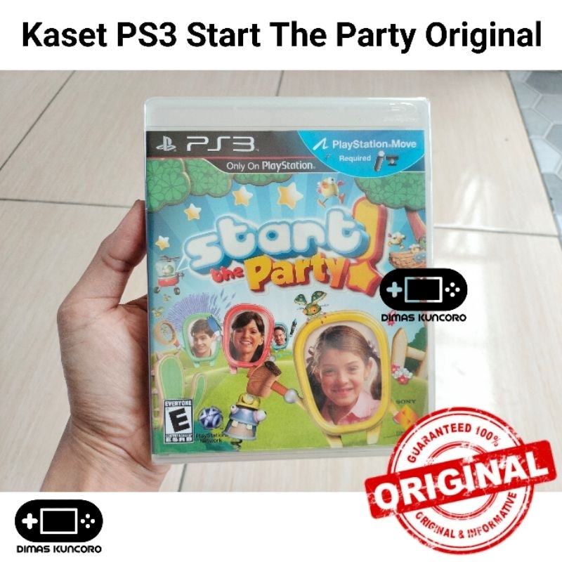Kaset PS3 Start The Party Original sealed bd playstation ps 3 slim fat super game