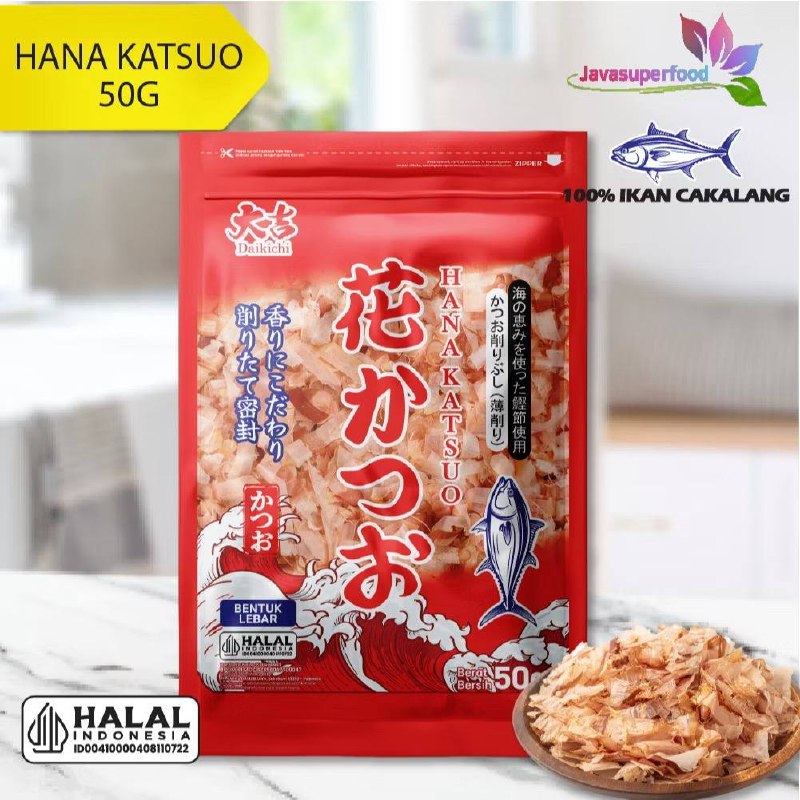 

Hana Katsuobushi 50gr - Serutan Ikan Cakalang Takoyaki - Taburan Takoyaki