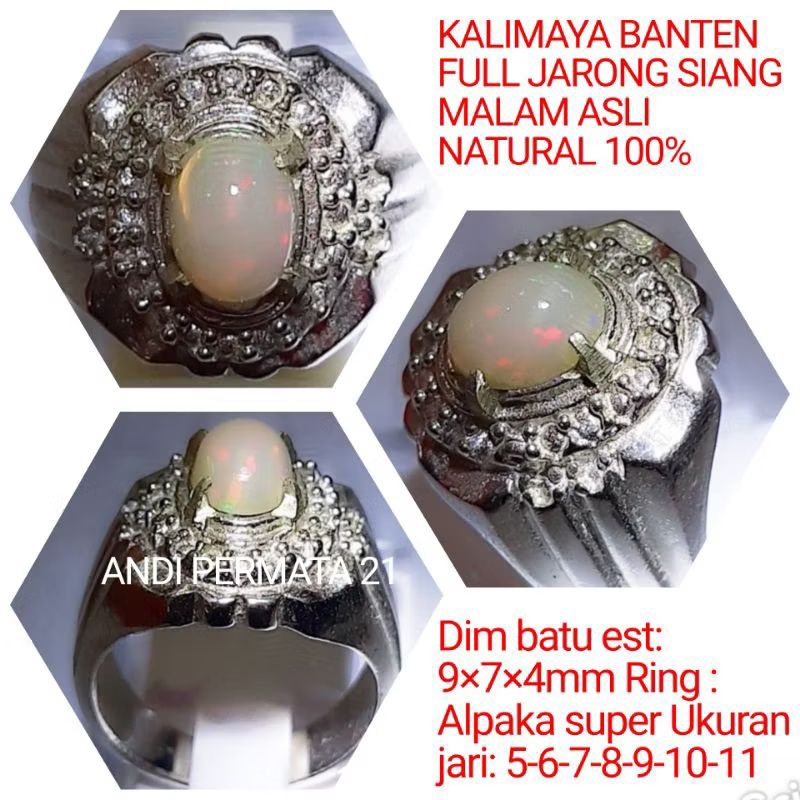 CINCIN BATU KALIMAYA BANTEN FULL JARONG TOP QUALITY