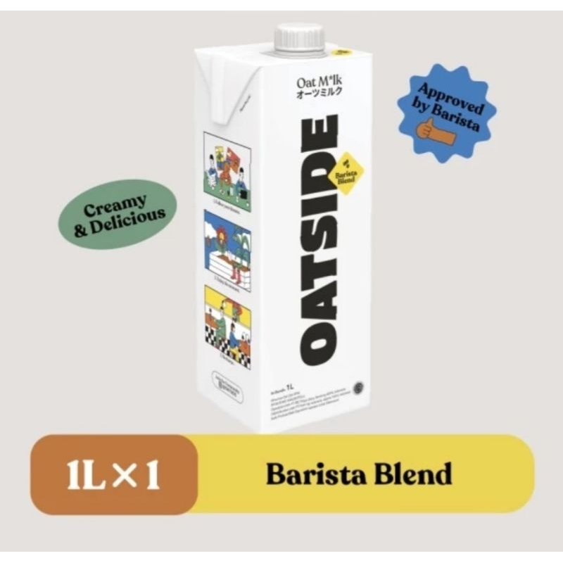 

Susu OATSIDE Barista Blend 1 Lt