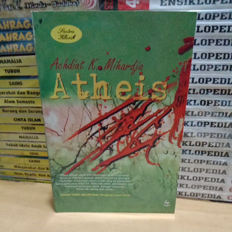 Buku Sastra Klasik ATHEIS Achdiat K Mihardja