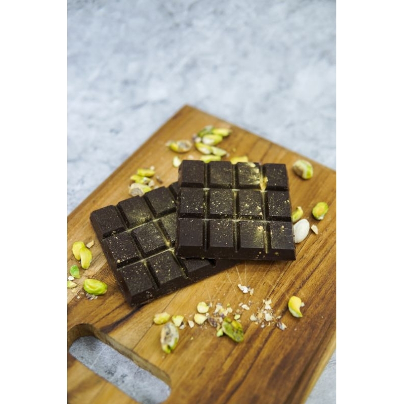 

ADY78 CHOKOZI CHOCOLATE DUBAI SIGNATURE - PISTACHIO KUNAFA - 70 GRAM - MILK COUVERTURE