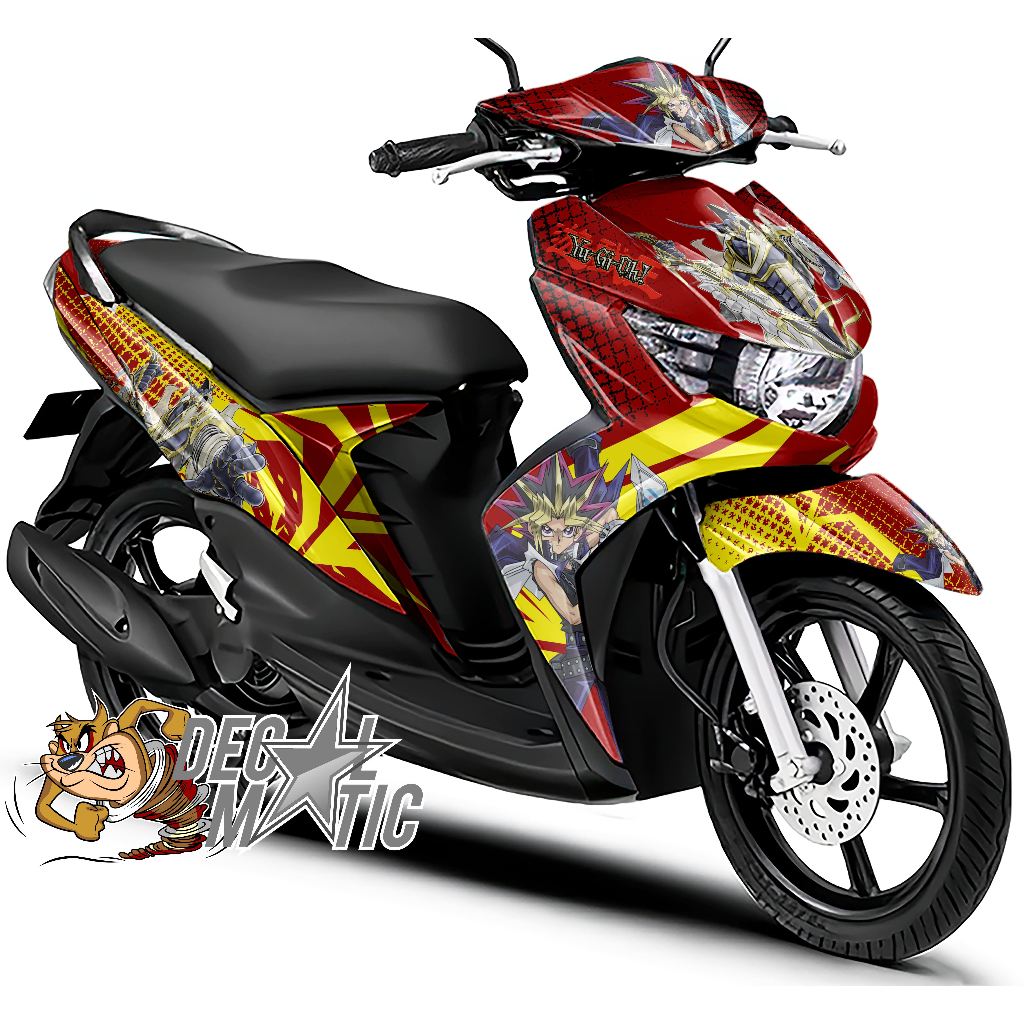 Stiker Decal mio Soul GT 115 Full Body Decal Soul GT 125 Full Body Mio Soul - Yu Gi Oh