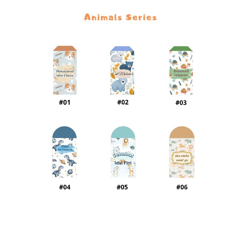 

Amplop Lebaran Motif Animals isi 8 pcs (Bisa Pilih Ukuran Amplop Besar/ Kecil)