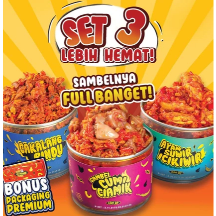 

Paket Favorit Mr. Yangun (Set 3)-Eat Sambel