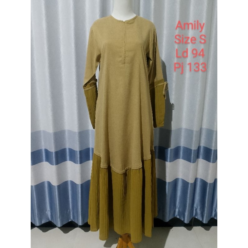 Preloved Gamis set by Amily