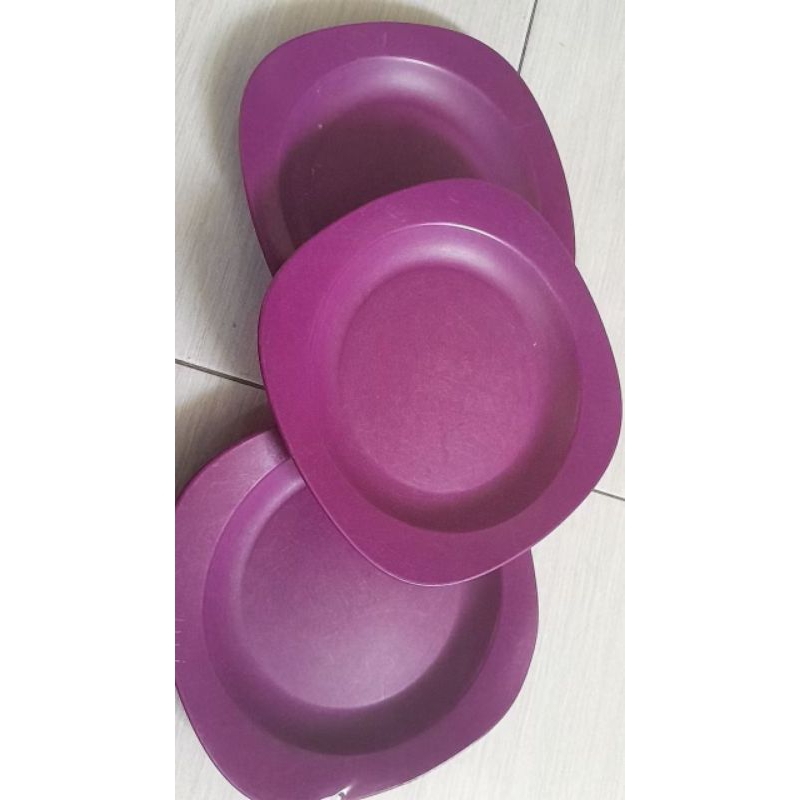 piring blossom Tupperware preloved