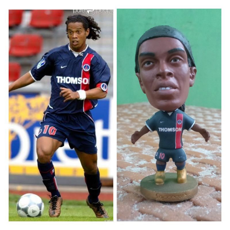 Pre Order Figure Soccer Kodoto Soccerwe Repaint Ronaldinho PSG