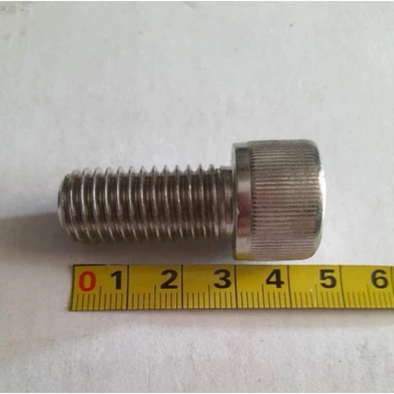 baut el stainlees 304 14×30 BAUT L kunci L 12mm