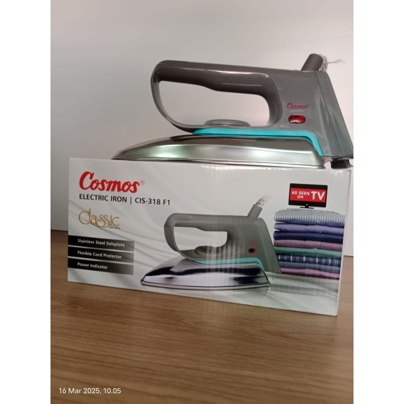 Setrika COSMOS CIS-318 F1 / Setrika COSMOS CIS 318 F1 stainlees