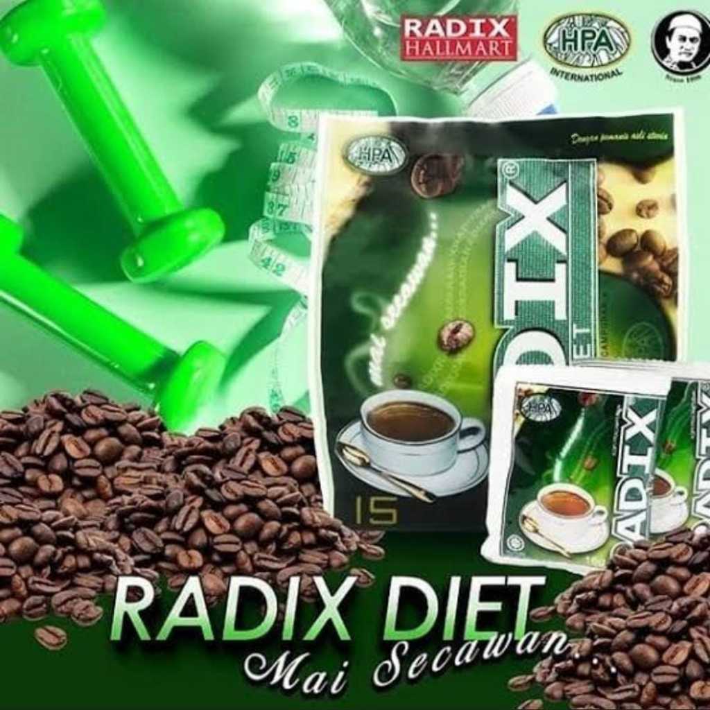 

Kopi Radix Diet isi 15sachet