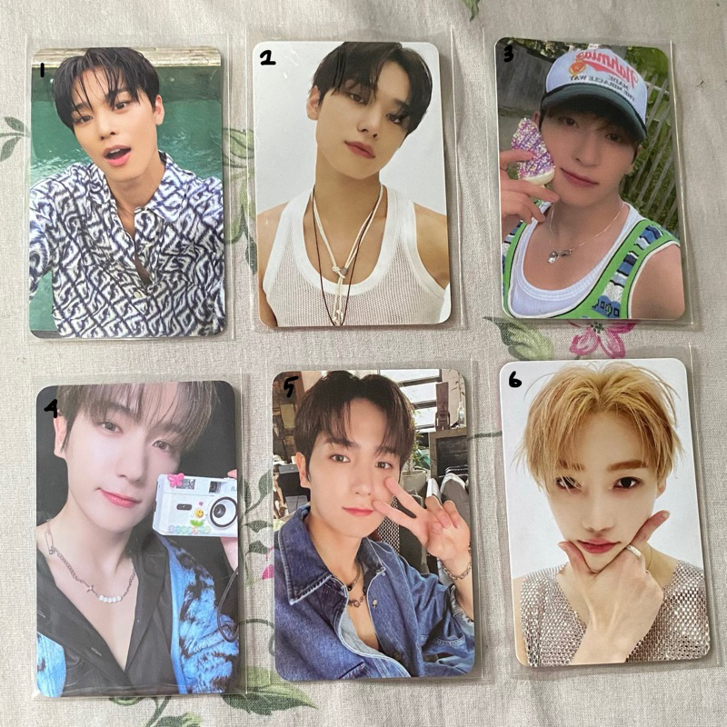 PHOTOCARD JUYEON SANGYEON HYUNJAE CHANEE THEBOYZ TBZ PHANTASY