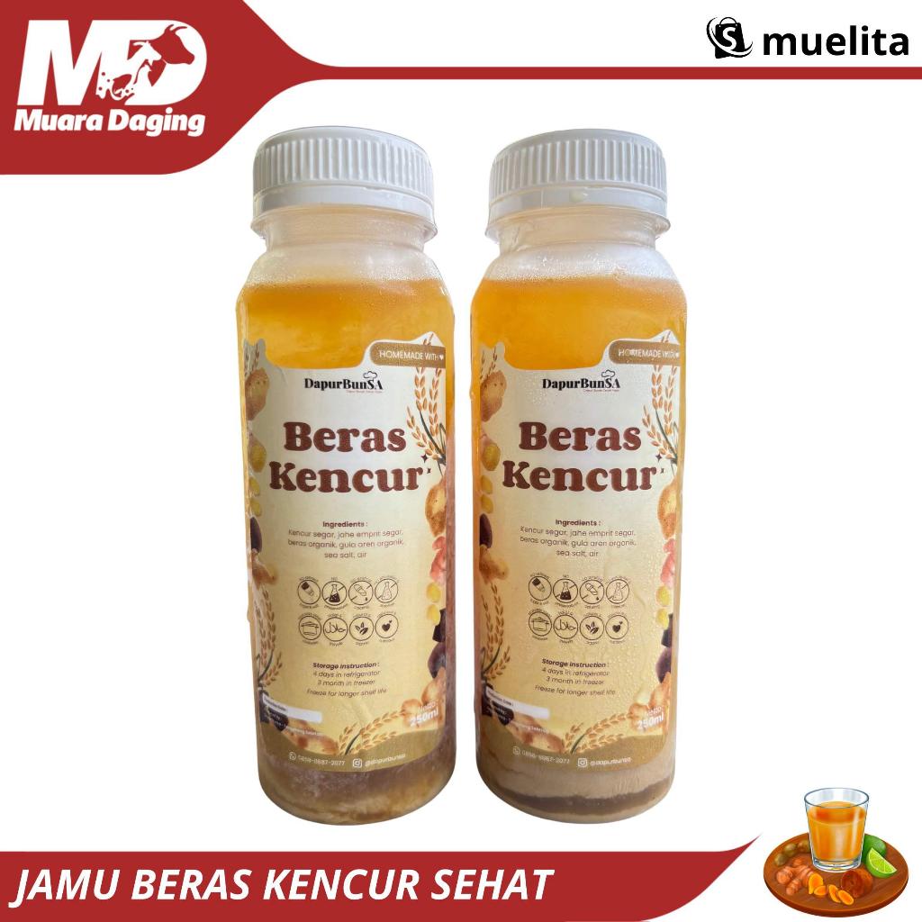 

DAPUR BUNSA Beras Kencur 250ml - FRESH NATURAL & TANPA ZAT KIMIA TAMBAHAN