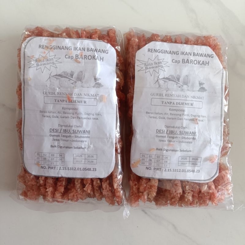 

Rengginang Ikan Bawang