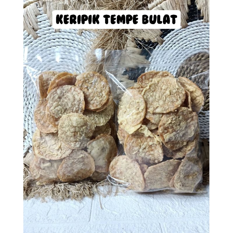 

kripik tempe bulat 250gr