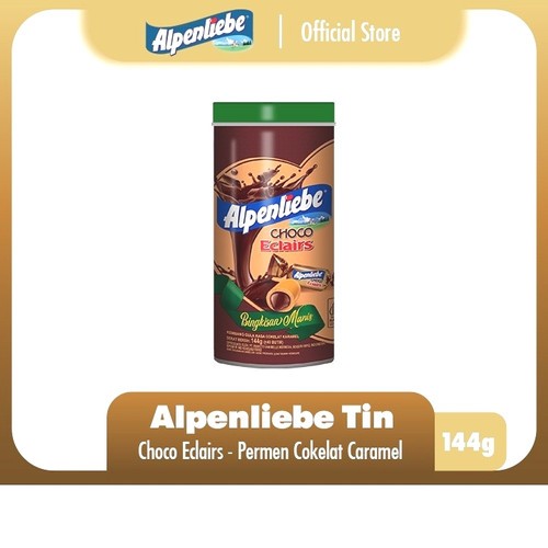 

Alpenliebe Candy Eclairs Choco 144g Kemasan Tin / Kaleng Murah Surabaya