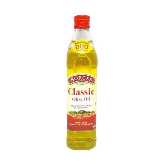 

BORGES Pure Olive Oil 500 ml / Minyak Zaitun Classic 500ml