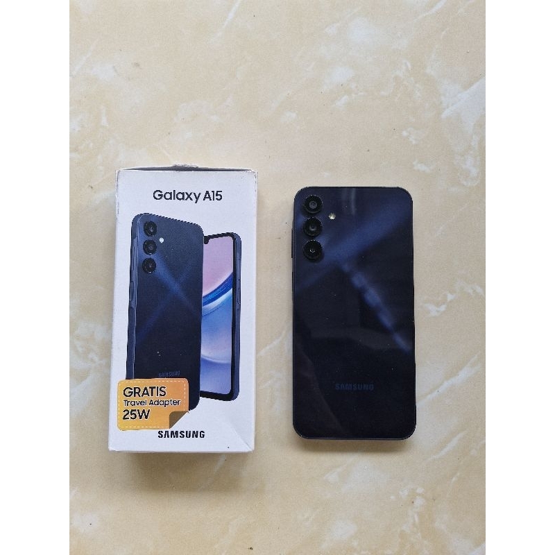 samsung A15 RAM 8/256 GB samsung bypass samsung bekas second samsung minus