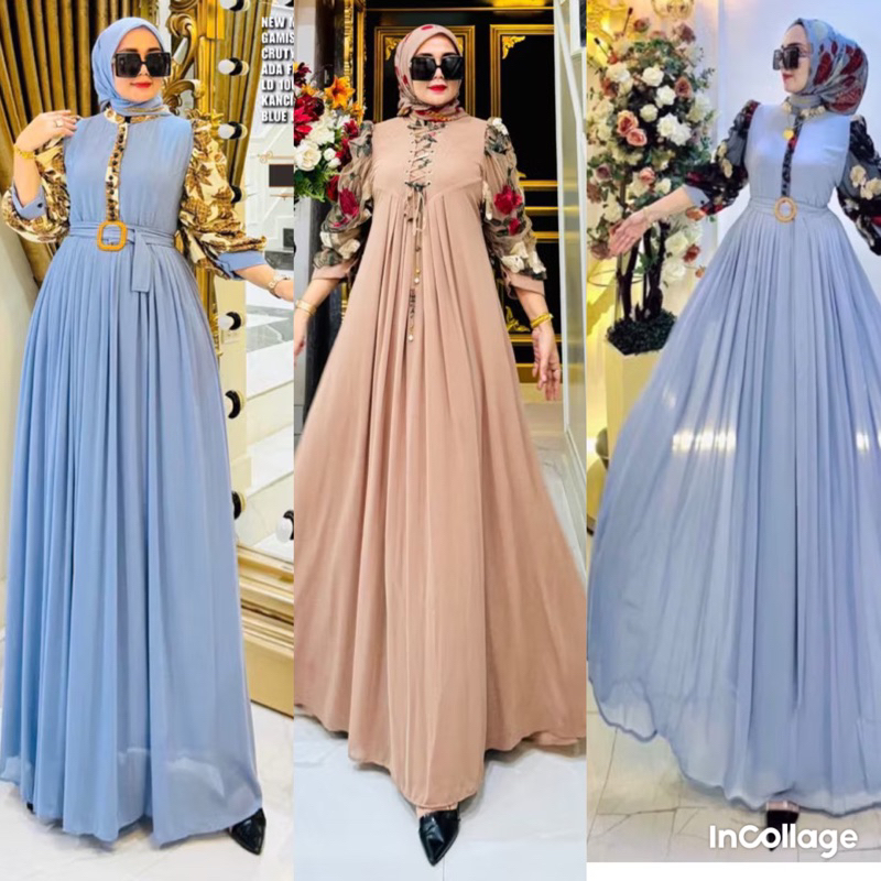 SHR MAXY DRESS JUMBO dan standar IMPOR