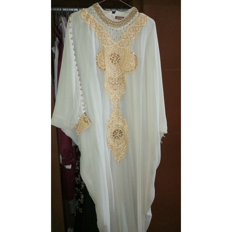 Preloved Kaftan bordir/Kaftan cantik/Kaftan arab