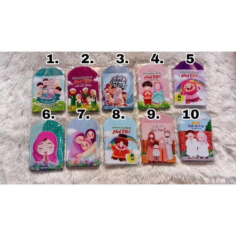 

AMPLOP LEBARAN 2025 PER 10 PCS TERMURAH