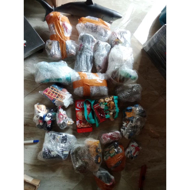 mainan campur mini figure edukasi campur.preloved