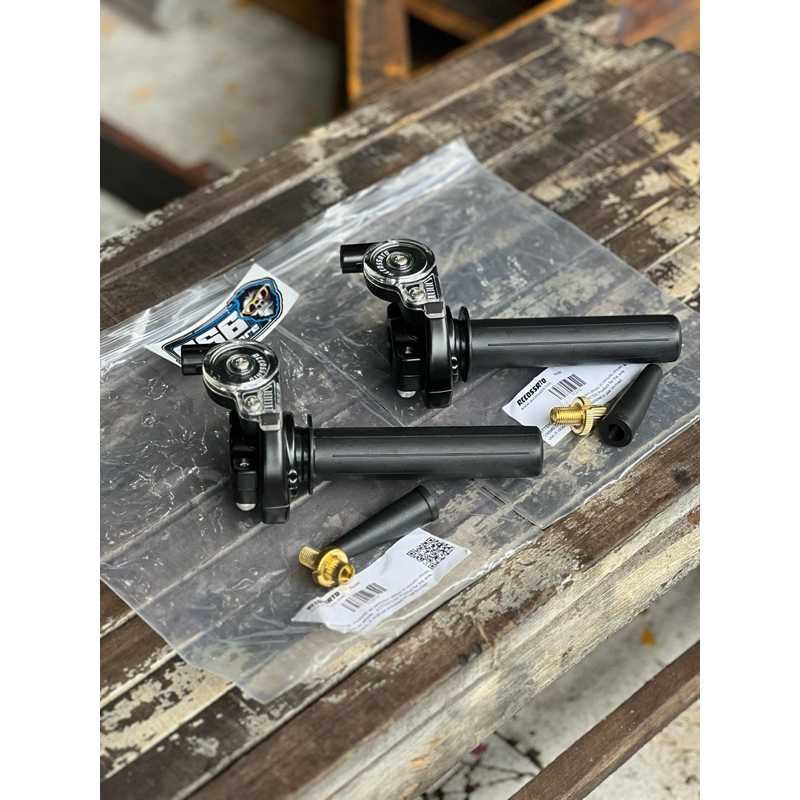 GAS SPONTAN KONTAN ACCOSSATO RACING ORIGINAL ITALY KAWASAKI NINJA R RR SS 150RR 150R